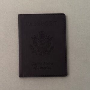 Passport Black Holder